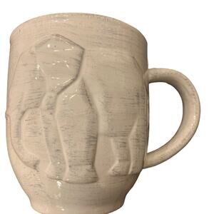Large Hazel & Co Elephant Boho Safari Animal Ceramic Coffee Mug Tea Cup